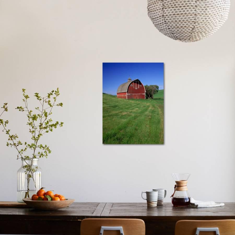 Big Red Barn Photographic Print By Darrell Gulin Art Com