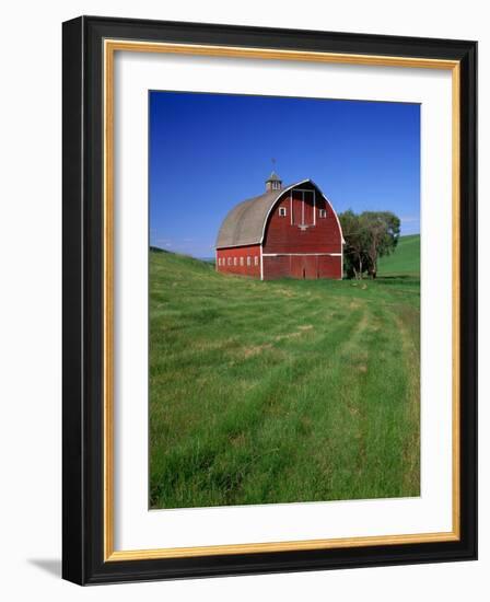 Big Red Barn-Darrell Gulin-Framed Photographic Print