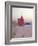 Big Red Holland Lighthouse, Holland, Ottowa County, Michigan, USA-Brent Bergherm-Framed Photographic Print