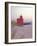 Big Red Holland Lighthouse, Holland, Ottowa County, Michigan, USA-Brent Bergherm-Framed Photographic Print