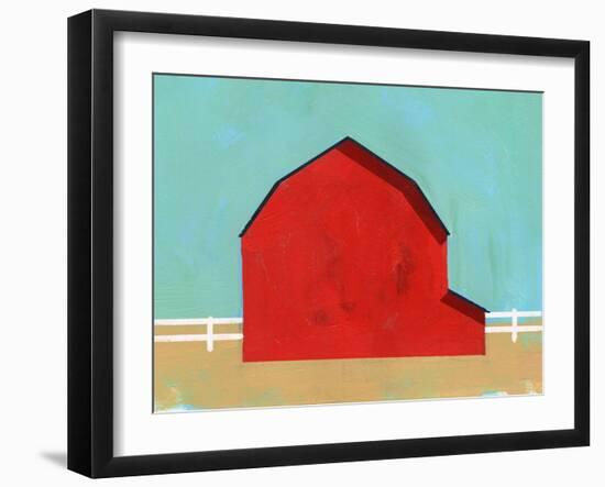 Big Red One I-Jacob Green-Framed Art Print