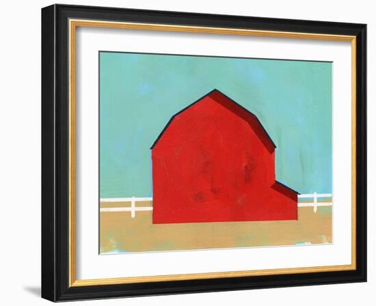 Big Red One I-Jacob Green-Framed Art Print