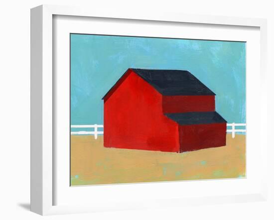 Big Red One II-Jacob Green-Framed Art Print