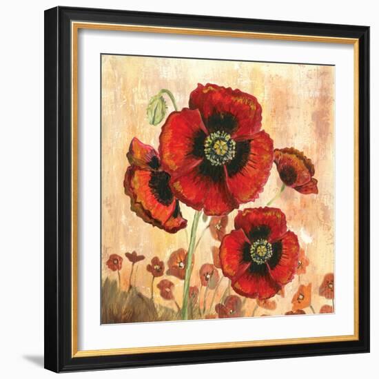 Big Red Poppies I-Gregory Gorham-Framed Photographic Print