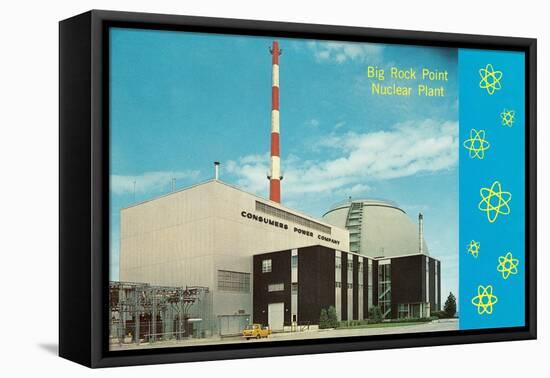 Big Rock Point Nuclear Plant, Charlevoix-null-Framed Stretched Canvas