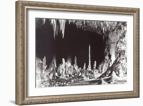 Big Room, Carlsbad Caverns, New Mexico-null-Framed Art Print