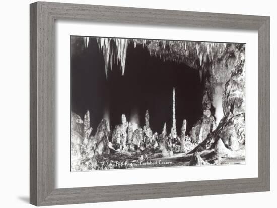 Big Room, Carlsbad Caverns, New Mexico-null-Framed Art Print