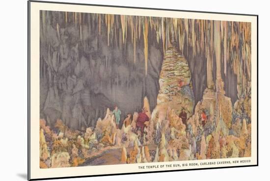 Big Room, Carlsbad Caverns, New Mexico-null-Mounted Art Print