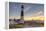 Big Sable Point Lighthouse on Lake Michigan, Ludington SP, Michigan-Chuck Haney-Framed Premier Image Canvas