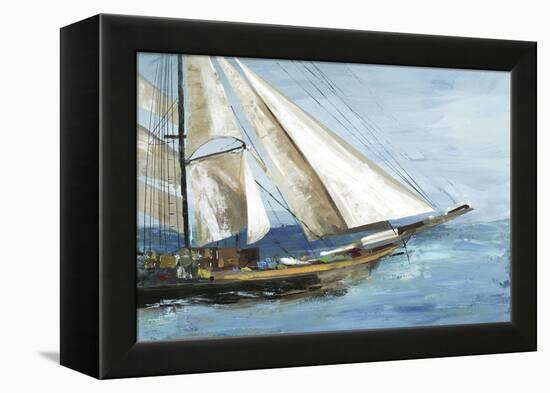 Big Sail-Asia Jensen-Framed Stretched Canvas