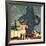 "Big Shadow, Little Boy," October 22, 1960-Richard Sargent-Framed Giclee Print