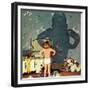 "Big Shadow, Little Boy," October 22, 1960-Richard Sargent-Framed Giclee Print