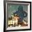 "Big Shadow, Little Boy," October 22, 1960-Richard Sargent-Framed Giclee Print