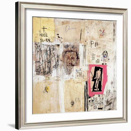 Big Shoes 2-Jean-Michel Basquiat-Framed Giclee Print