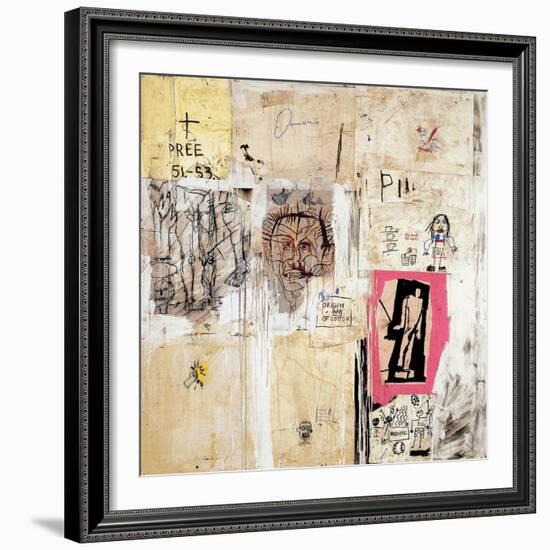 Big Shoes 2-Jean-Michel Basquiat-Framed Giclee Print