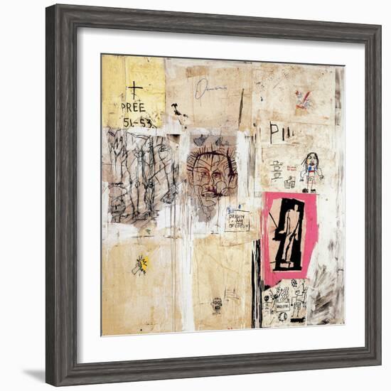 Big Shoes 2-Jean-Michel Basquiat-Framed Giclee Print