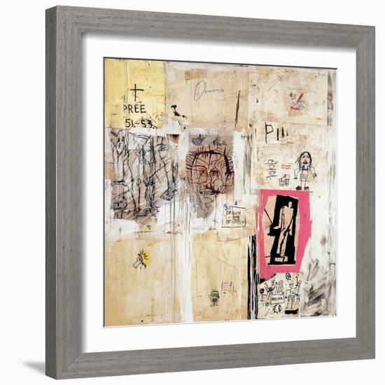 Big Shoes 2-Jean-Michel Basquiat-Framed Giclee Print