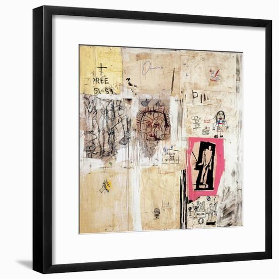 Big Shoes 2-Jean-Michel Basquiat-Framed Giclee Print