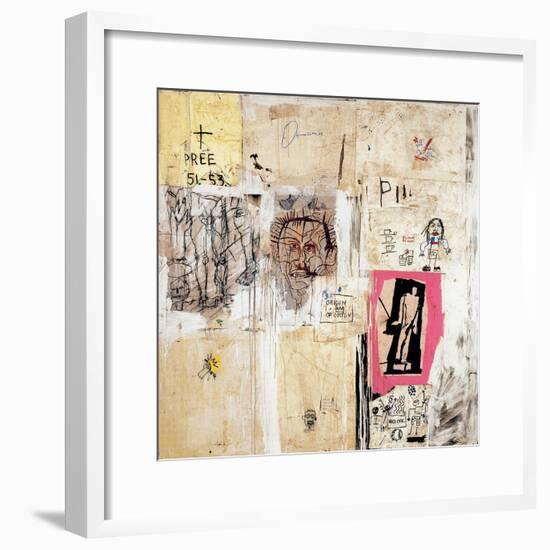 Big Shoes 2-Jean-Michel Basquiat-Framed Giclee Print