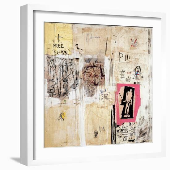 Big Shoes 2-Jean-Michel Basquiat-Framed Giclee Print