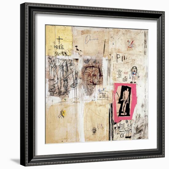 Big Shoes 2-Jean-Michel Basquiat-Framed Giclee Print