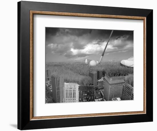 Big Shot-Thomas Barbey-Framed Giclee Print