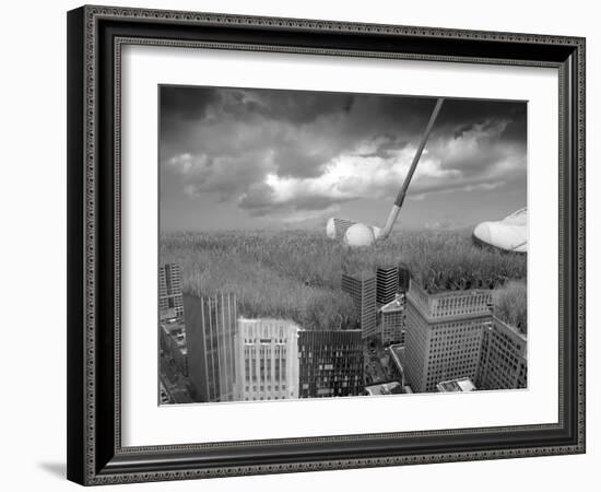 Big Shot-Thomas Barbey-Framed Giclee Print