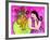 Big Shy Diva and Flower Vase-Wyanne-Framed Giclee Print