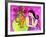 Big Shy Diva and Flower Vase-Wyanne-Framed Giclee Print