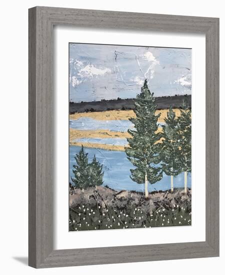 Big Skies II-Jade Reynolds-Framed Art Print