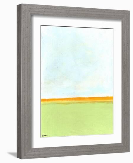 Big Sky 2-Jan Weiss-Framed Art Print