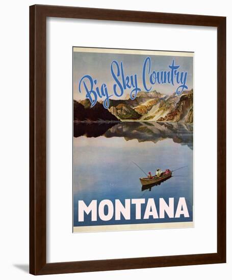 Big Sky Country-null-Framed Premium Giclee Print