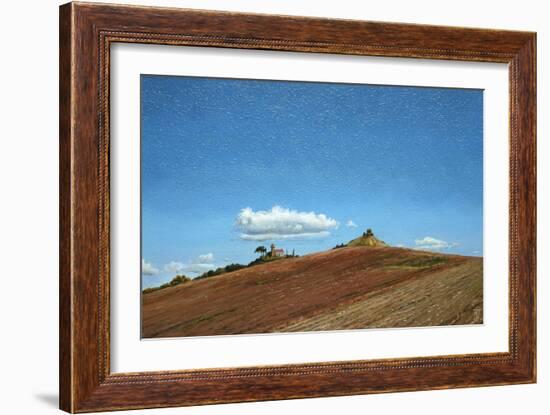 Big Sky, Hill Top, Todi, Umbria, 1998-Trevor Neal-Framed Giclee Print