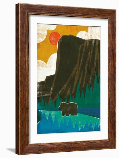 Big Sky IV No Words-Michael Mullan-Framed Art Print