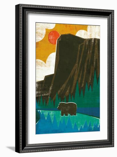 Big Sky IV No Words-Michael Mullan-Framed Art Print