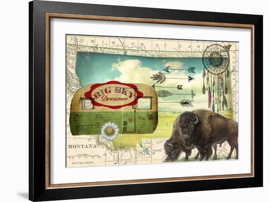 Big Sky-Sandy Lloyd-Framed Art Print