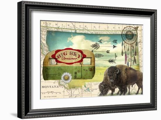 Big Sky-Sandy Lloyd-Framed Art Print