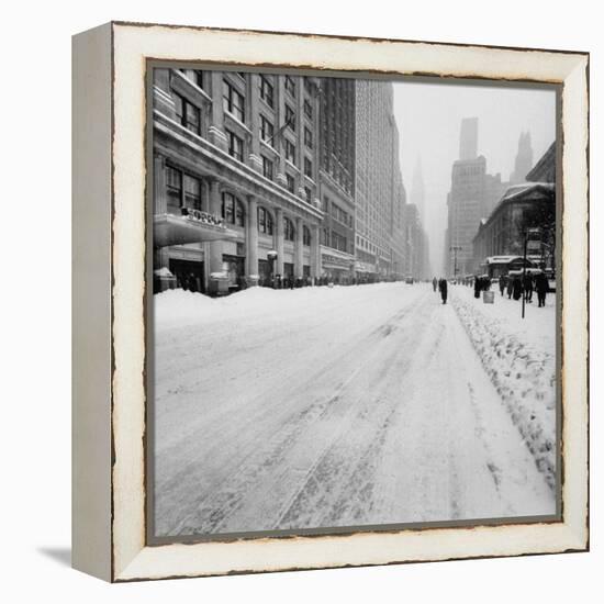 Big Snow-Andreas Feininger-Framed Premier Image Canvas