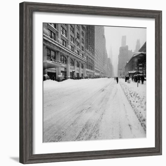 Big Snow-Andreas Feininger-Framed Photographic Print