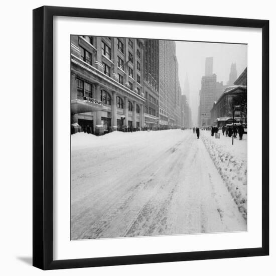 Big Snow-Andreas Feininger-Framed Photographic Print