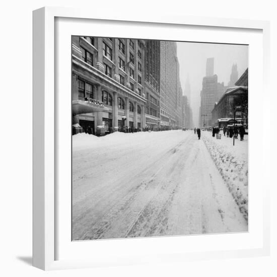 Big Snow-Andreas Feininger-Framed Photographic Print