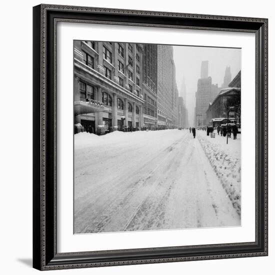 Big Snow-Andreas Feininger-Framed Photographic Print