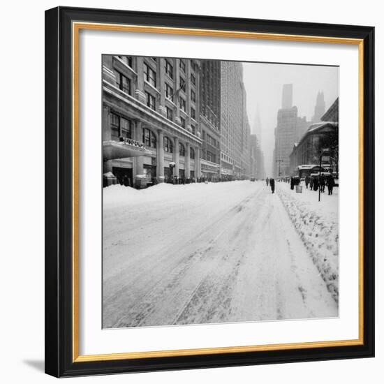 Big Snow-Andreas Feininger-Framed Photographic Print