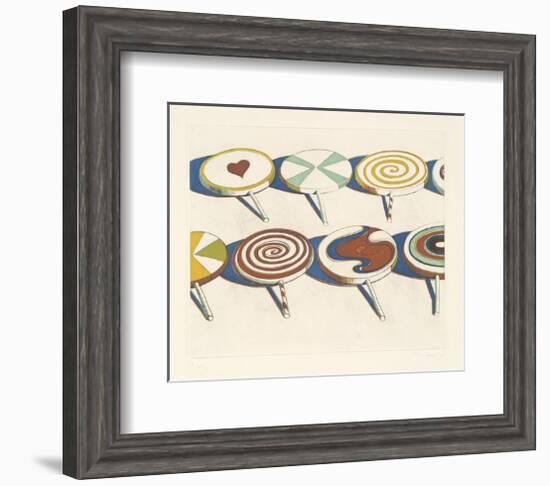 Big Suckers, 1971-Wayne Thiebaud-Framed Art Print