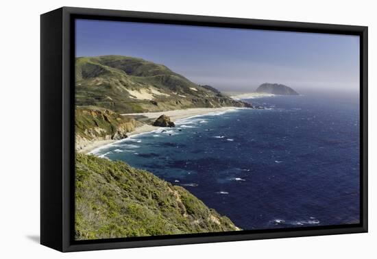 Big Sur Coast Scenic at Point Sur, California-George Oze-Framed Premier Image Canvas