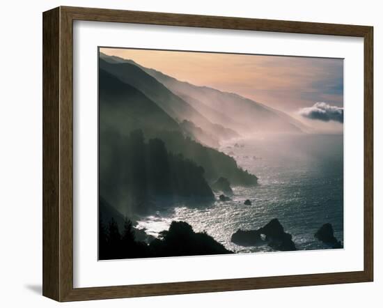 Big Sur Coastline CA USA-null-Framed Photographic Print