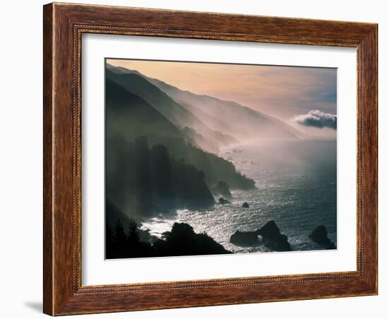 Big Sur Coastline CA USA-null-Framed Photographic Print