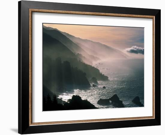 Big Sur Coastline CA USA-null-Framed Photographic Print