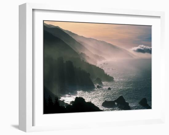 Big Sur Coastline CA USA-null-Framed Photographic Print