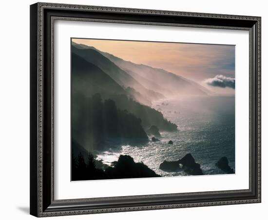 Big Sur Coastline CA USA-null-Framed Photographic Print